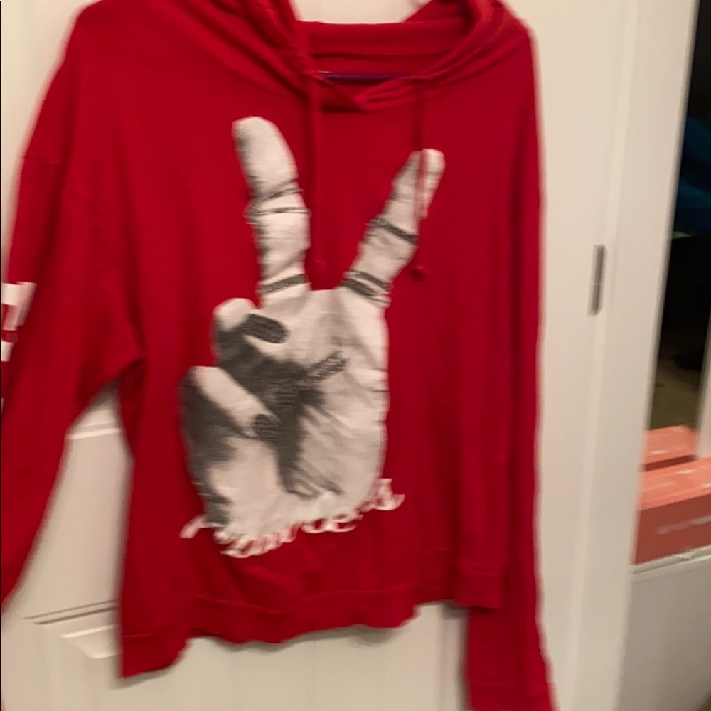 Hoodie long sleeve shirt